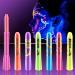 Face Paint Crayons Glow in The Dark Body Painting Kit Under UV and Black Light Makeup Non-Toxic for Halloween Masquerades Easter Festivals Party Supplies (6 Colors) 6 Luminous Colors