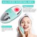 Sunmay Oval Sonic Face Cleaning Brush - Waterproof Silicone Facial Washer with Ion Function for Deep Cleaning & Gentle Peeling - Blue M - Buy Online on GoSupps.com