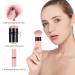 Falliny Kabuki Makeup Brush Set - Insultable Portable Powder Brushes with Covers for Blush Bronzer & Cosmetics - 2 Pieces Black & Pink - Buy Online on GoSupps.com
