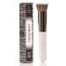 Foundation Brush Flat Top Kabuki By Keshima - Premium Foundation Brush for Liquid Makeup  Cream  and Powder - Buffing  Blending  and Face Brush (Regular Size  White) Regular Size White White