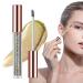 Liquid Metallic Eyeshadow - Chameleon Gel Eyeshadow - Metallic Shimmer Eye Shadow Waterproof Long Lasting Quick-Drying Sparkling Eye Shadow Makeup Tosier 03#