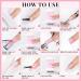 Morovan Builder Gel Polish Kit - Clear & Pink Hard Gel for Nail Extensions | UV Lamp & Cuticle Oil Included - Buy Online on GoSupps.com
