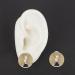 VILLCASE 1 Pair Simulation Silicone Ear Model Studs Earring Display Props Reusable Silicone Ear Model for Teaching Ear Picking Practice Hearing Aids Wearing 7. 00X5. 00X4. 00cm White olive Green - Buy Online on GoSupps.com