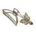 TANG SONG 4PCS Metal Hair Claw Clips with Butterfly and Heart Pendant | Hair Catch Barrette Jaw Clamp for Women | Half Bun Hairpins Set(Silver+Gold+Rose Gold+Black) - Buy Online on GoSupps.com