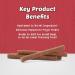Blue Buffalo Stix Natural Dog Treats Lamb 6oz Lamb Stix - Buy Online on GoSupps.com