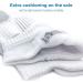 BERING Women's Performance Athletic Ankle Running Socks (6 Pack) - White (Size 7-9) - Buy Online on GoSupps.com
