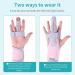 Adjustable Finger Splint Brace for Trigger Finger | Support for Index Middle Ring & Pinky | Left or Right Hand - Pink - Buy Online on GoSupps.com