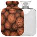 Naanle basketballs sport hot bottle with reference transparent hot water bottle 2l large hot hot water bottle for bed handfeens Warmer pain relief heat and cold therapy