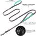 Vivaglory Traffic Handle Dog Leash - 1.5m Reflective Design with 2 Padded Handles - Strong & Durable Training Leash for Dogs - Gray - Buy Online on GoSupps.com