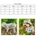 Premium White Rain Jacket for Dogs - Small to Large Sizes Available | Waterproof Dog Raincoat - Buy Online on GoSupps.com