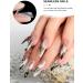 EBANKU 360 PCS Clear Dual Nail Forms System Coffin Nail Mold Tips Acrylic Stiletto Nail Extension Tools for Nail Art Salon Nails Design - Buy Online on GoSupps.com