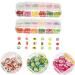 POPETPOP 4 Boxes 12 Nail Art Decoration Scrapbooking Slices Gemstone Stickers Nail Art Stickers Lemon Nail Art Lemon Decor Nail Art Fruit Slices Nail Slices Fruit Polymer Manicure 3d - Buy Online on GoSupps.com
