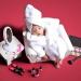Newborn Photography Props Bathrobe Outfit | Baby Photo Prop Robe Set | Boy Girl Photoshoot Costume 0-6 Months (White) - Buy Online on GoSupps.com