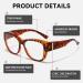 SIPHEW Blue Light Blocking Fit Over Glasses for Women | Trendy Anti Eyestrain Glasses for Computer Gaming TV & Phones - Tortoise A2 - Buy Online on GoSupps.com