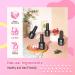 Joytii 12Pcs Neon Gel Nail Polish Set with Base & Top Coat - Perfect for Manicure & Pedicure - Buy Online on GoSupps.com