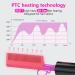 DAN Technology Mini Hot Comb | Dual Voltage Hair Straightener with Fast Heating | Ceramic Electric Straightening Comb for Black Hair | Rose Red - Buy Online on GoSupps.com