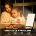 Happy Lamp UV Free 10000 LUX Desk Sun Lamp 3 Timer Modes & 3 Colors & 6 Brightness Daylight Lamp for Work/Study/Relaxation - Buy Online on GoSupps.com