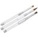Premium Gel Acrylic Brush Set - Fine Hair Nail Design Brush Set (Pack of 3) - Perfect for Professionals & DIY Nail Art - Buy Online on GoSupps.com