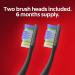Colgate Keep Soft Manual Toothbrush for Adults with 2 Floss-Tip Brush Heads - Navy Starter Kit - Buy Online on GoSupps.com