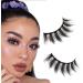 Shop 3D Dramatic False Eyelashes - 5 Pairs of Fluffy Voluminous Reusable Strip Lashes | Glowing Win - Buy Online on GoSupps.com
