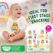 Baby Bellies Organic Blueberry Puffs - 6 Pack Individual Snack Packs - Buy Online on GoSupps.com