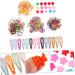 minkissy 2 Sets Children's Headgear Girls Hair Claws Girl Hair Ties Kit Kids Hair Accessory Kit Fashion Hair Clips Lovely Hair Rope Ponytail Holders Tiny Hair Clips Mini Baby Nylon Bow Tie - Buy Online on GoSupps.com