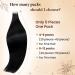 Buy Hetto Injected Tape In Extensions - Real Remy Virgin Hair 40cm 10g Black #1 - 5PCs - Buy Online on GoSupps.com