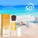 Buy SPF 50 Mineral Sunscreen Setting Powder - Oil Control Matte Finish Long Lasting - Lightweight Concealer Brush - International Shipping - Buy Online on GoSupps.com