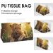 Tissue Box Cover Tissue Box Holder Funny Leopard Print Tissue Holder Travel Tissue Packs Facial Paper Holder Decorative Holder - Buy Online on GoSupps.com