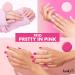 Looky 3-in-1 Gel Nail Polish 3 Pack Pretty in Pink trio #104 Marilyne #023 Kate #055 Eva Combined Base Color Top Coat Salon Quality Manicure at Home DIY Easy Application Nail Lacquer Enamel Quick UV LED Curing Long Lasting Color 3 x 15ml 45 ml (Pack of 1) - Buy Online on GoSupps.com