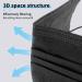 Bigox Face Mask 100 Pack Black - Individually Wrapped Disposable Masks - Buy Online on GoSupps.com