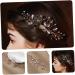 DOITOOL New Chinese style rhinestones wedding hair accessories for brides headband child Xiuhe clothing bridal hair accessories hair comb bride hair wedding hair combs for - Buy Online on GoSupps.com