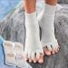 CAYTRE Bunion Relief Toe Socks 5Pairs Large Size - Foot Alignment & Pain Relief with Toe Separators - Bunion Relief Socks - Buy Online on GoSupps.com