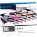 NOLITOY 2pcs Eye Shadow Box Blush for Cheeks Empty Eyeshadow Case Eyeshadow Sub Plate Supplies Travel Pack 9.5X9.5X1.5CM As Shown - Buy Online on GoSupps.com