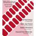 Wahrshei Red Nail Foils - 20 Self-Adhesive Gel Nail Stickers | UV Gel Nail Wraps for Stunning Red Nail Art - Buy Online on GoSupps.com