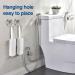 White Cleaning Pumice Stone with Handle - 2 Pack for Hard Water Stains Tile & Bathroom Cleaning - Buy Online on GoSupps.com