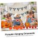 HOMSFOU Foam Pumpkin Decor 10pcs cupboard halloween Photography Props Halloween Ornament Halloween Ornament Halloween Adornment stick Expandable pumpkin flower decorations bouquet - Buy Online on GoSupps.com