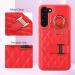  VQWQ For Xiaomi Redmi Note 12 4G Wallet Case Solid Color Metal Closure Lanyard Card Holder Slots Back Cash Pocket Kickstand Bumper Multifunction Cover for Xiaomi Redmi Note 12 4G ZY Red - Buy Online on GoSupps.com