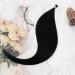 LAAVOO Real Hair Extensions Tress Injection Black #1 55cm Virgin Tress 25g for Sewing Premium Quality 100% Human Hair - Buy Online on GoSupps.com