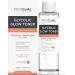 Glycolic Glow Toner with Vitamin C & Aloe Vera by Procoal - Pore Minimizer Brightening & Exfoliating Skin Toner for Face Glow Tonic for Face 100% Recyclable Packaging Vegan Made in UK - Buy Online on GoSupps.com