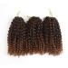 8 Inch Short Passion Twist Hair 6 Bundles Kinky Curly Crochet Hair - Black Women Crochet Braids | 1B/30 Color - Buy Online on GoSupps.com