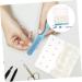 POPETPOP 1 Set nail set nail polishing file nail grinding bar press on nails nail file strips full cover coffin nails nail polishing buffers false finger nails tool natural Stainless steel 13X7cm Assorted Color 3 - Buy Online on GoSupps.com
