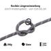 Floxic Premium Kleine Dog 3M Adjustable Leash | Stylish & Durable Touwline for Small & Medium Dogs - Gray & Orange 12mm - Buy Online on GoSupps.com