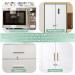 EUIOOVM Childproof Refrigerator Lock - No Tools or Drill Needed for Fridge, Cabinets, Drawers, Dishwasher - Green - Buy Online on GoSupps.com