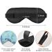 Haskirky Light Blocking Eye Mask | Adjustable for Men and Women | Perfect for Travel, Yoga, Meditation | Deep Sleep and Comfortable | Elegant Butterfly Design - Buy Online on GoSupps.com