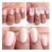 LULAA Nail Extension Kit | Gel & Silk Fiberglass Nail Art Tools (1Gel + 20 Fiberglass) - Professional Nail Extension Pro Kit - Buy Online on GoSupps.com