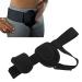 ZJchao Hernia Support Umbilical Hernia Patch Hernia Belts Adjustable Reduce Soreness Inguinal Groin Hernia Belt Hernia Guard Inguinal for Elderly (Black)
