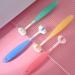 3D Three-Sided Toothbrush for Children - Soft Hair Tongue Scraper Perfect for School & Outdoor Activities - Buy Online on GoSupps.com