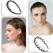 WLLHYF 3 Pieces Sharks Tooth Hair Comb Plastic Non Slip Headband Wavy Teeth Hair Hoop Fashion Effortless Hairband Hair Accessory for Women Girls Men Black - Buy Online on GoSupps.com