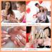 Gel Nail Polish Set Phoenixy 42 Effect Starter Kit with Lamp - 21 Colours, Salon-Quality Varnish Gel Polish, Professional Gift Set - Buy Online on GoSupps.com